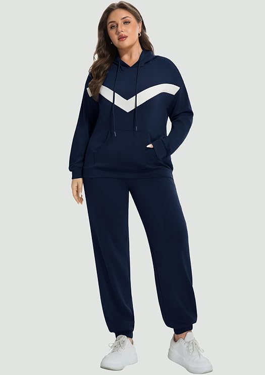 Women’s 2-Piece Sweatsuit Set | Cozy Fleece Tracksuit
